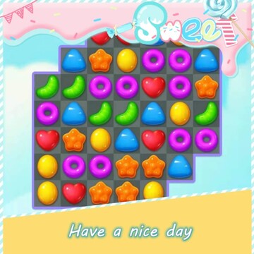 Sweet Candy Saga 2021(甜蜜糖果传奇2021游戏)截图0