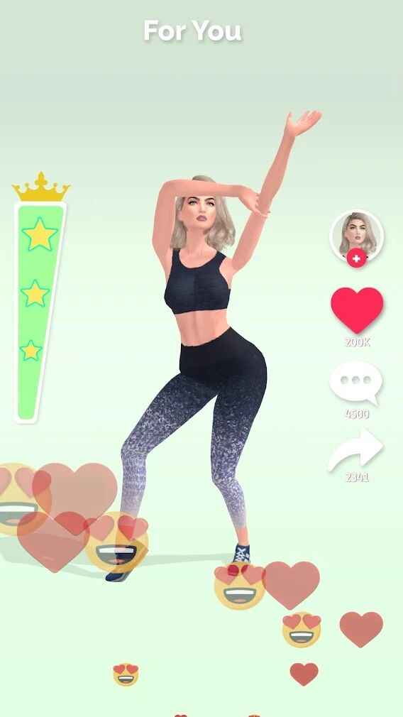 舞蹈练习生去广告版0.2安卓版截图2