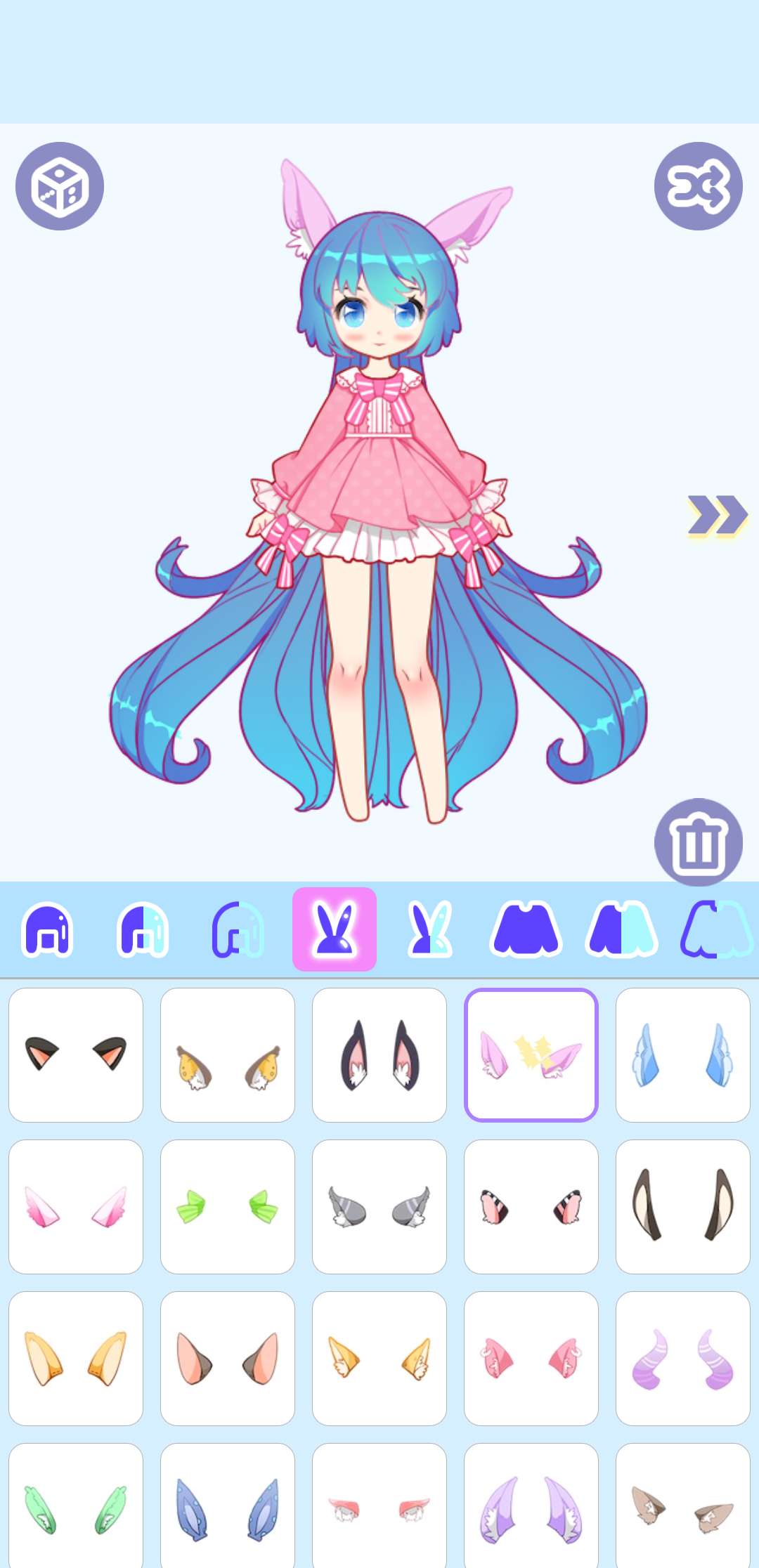 Anime Dress Up(动漫装扮破解版全服装修改版)1.1.6最新版截图2