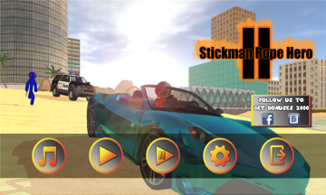 stickman rope hero 2(Ӣ2ڹƽ)ͼ2