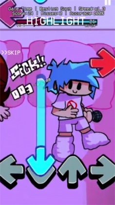 ɫ֮ҹɫv1(FNF vs Rainbow Friends Blue V1)ͼ2