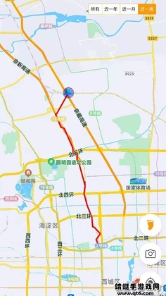 足迹预览图