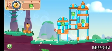 愤怒的小鸟新冒险破解版无限能量无限金币(Angry Birds)截图1