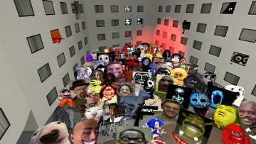 NextbotsϷٷ°(Nextbots In Backrooms Shooter)ͼ2