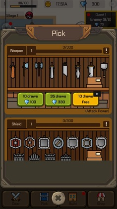 ��ʱ�Ӱ�ս������(TapTapWarrior)Ԥ��ͼ