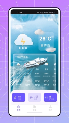 one meteo��׿��Ԥ��ͼ