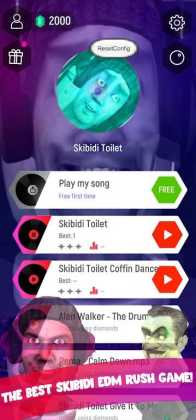 Ͱ˽°(Skibidi Toilet Tiles Hop)ͼ2