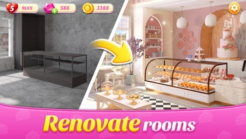 面包店改建游戏最新版(Flower Shop Makeover)预览图