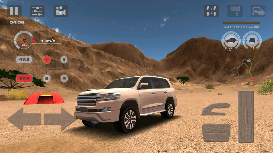 ɳĮԽҰʻ°(OffRoad Drive Desert)2.01׿ͼ1