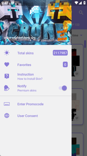 我的世界皮肤大师(SKINS MASTER for Minecraft)3.4.3最新版截图2