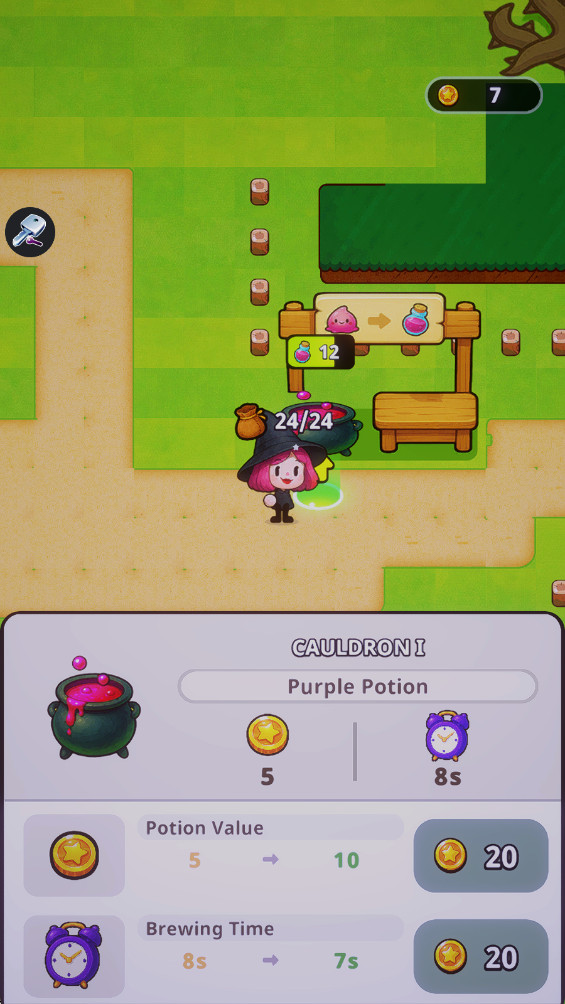 小魔女大亨官方版(Little Witch Tycoon)0.3.3手机版截图0