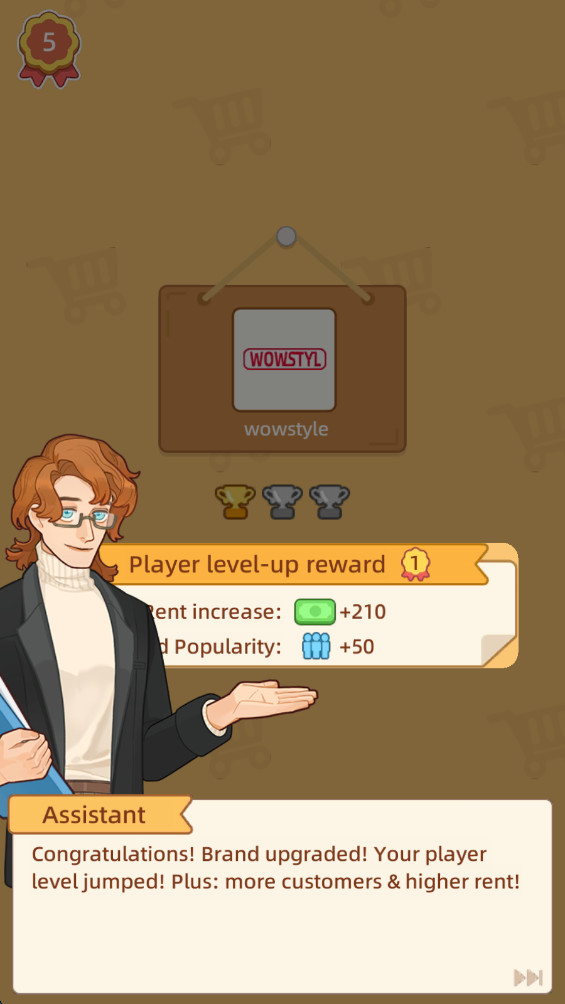 ̳ǵ۹°(Idle Mall Empire)0.02.01׿ͼ0