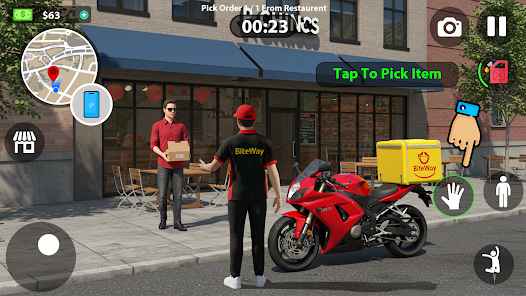 ģ(Delivery Rider Life Simulator)1.3׿ͼ1