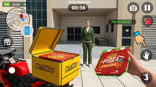 ģ(Delivery Rider Life Simulator)1.3׿ͼ2