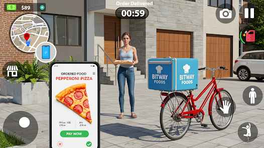 ģ(Delivery Rider Life Simulator)1.3׿ͼ3