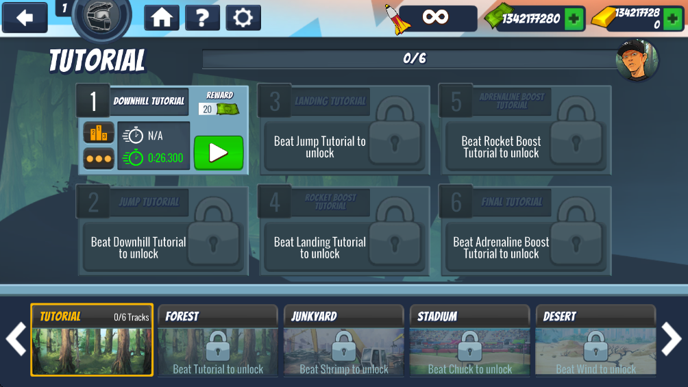 疯狂技能自行车2最新版(Mad Skills BMX 2)