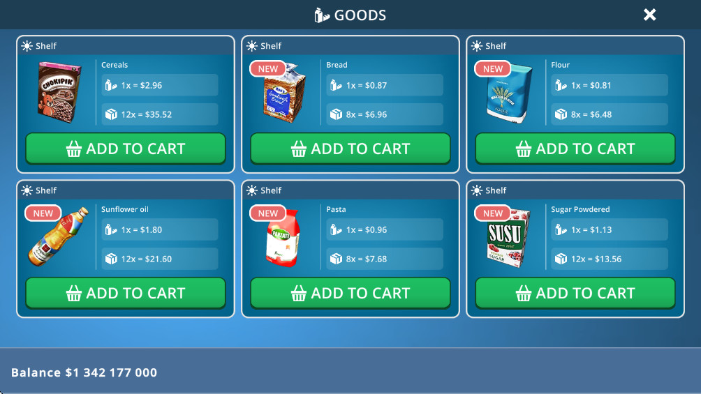 城市超市模拟器无限金币(CityShopSimulator)1.95最新版截图3