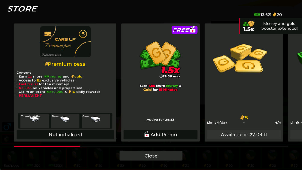 汽车LP极限驾驶无限金币版4.1.0最新版本截图2