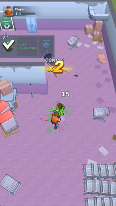 僵尸杀手破解版(Zombie Slasher)截图2