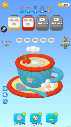 毛线配对3D最新版(Yarn Match 3D-Wool Puzzle)截图1