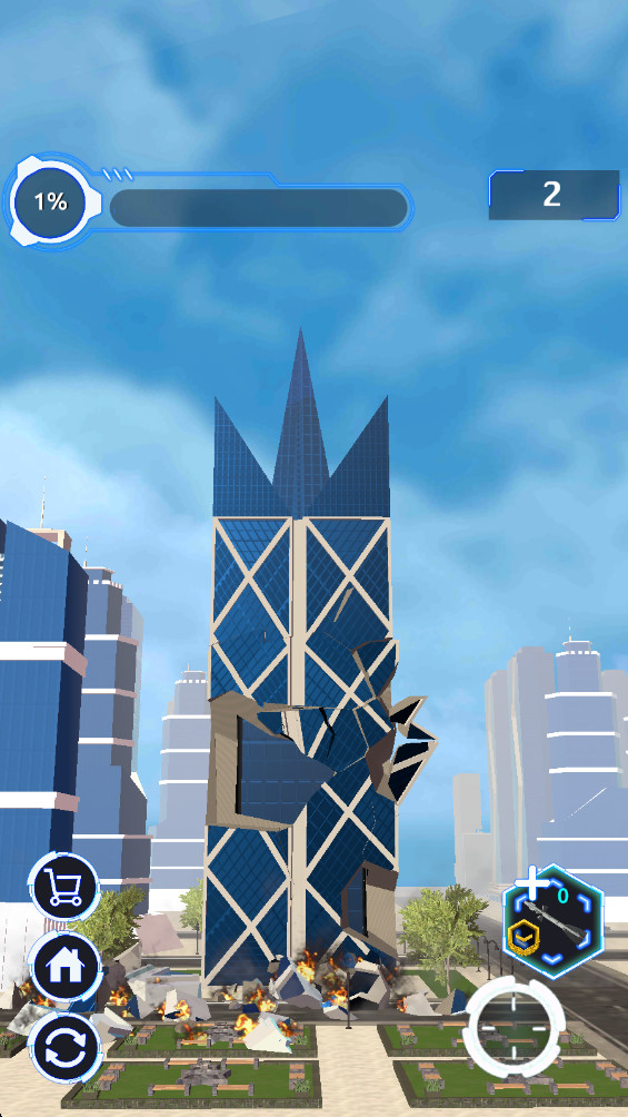 вǨ°(City Demolish)1.6.0׿ͼ2