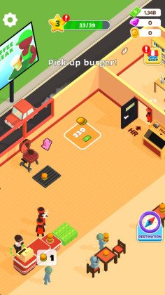 汉堡请来破解版无限金币(Burger Please!)截图3