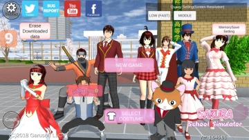 ӣУ԰ģƽò˵(SAKURA SchoolSimulator)ͼ4