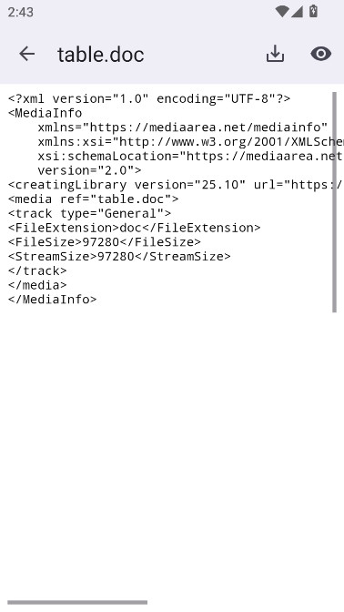 MediaInfo apk25.10安卓版截图3