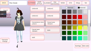 ӣ��У԰ģ�����ƽ�����ò˵�(SAKURA SchoolSimulator)��ͼ0