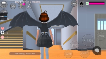 ӣ��У԰ģ�����ƽ�����ò˵�(SAKURA SchoolSimulator)��ͼ1