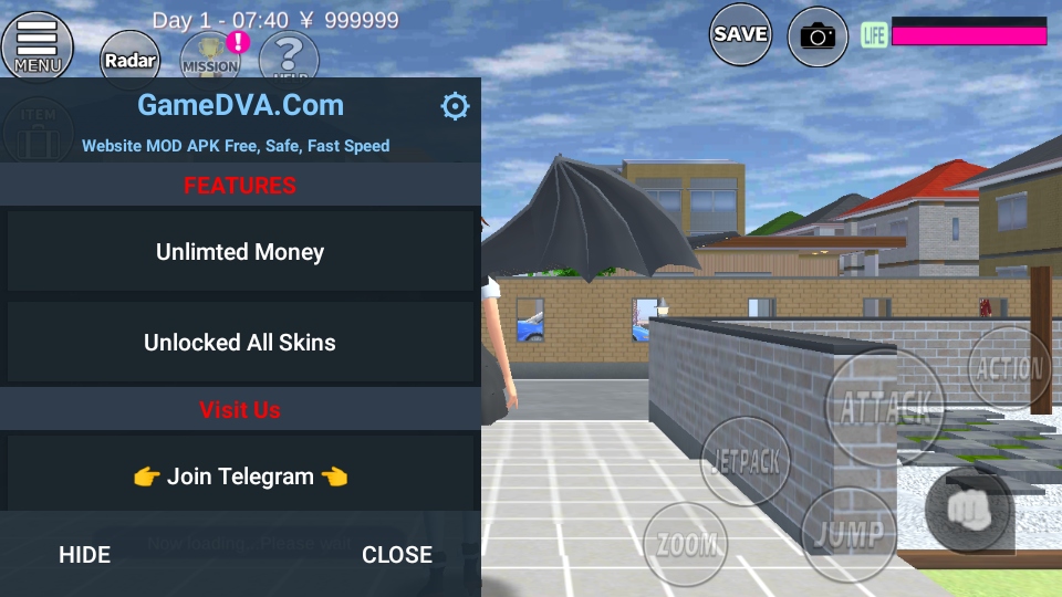 樱花校园模拟器破解版无限金币(SAKURA SchoolSimulator)1.047.04安卓版截图0