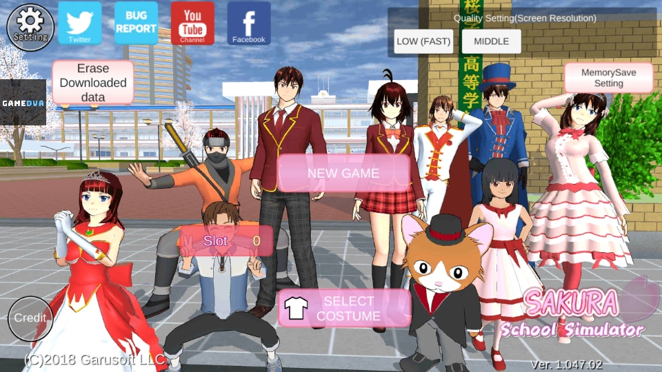 樱花校园模拟器破解版无限金币(SAKURA SchoolSimulator)1.047.04安卓版截图4