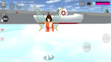 樱花校园模拟器全部衣服解锁版(SAKURA SchoolSimulator)截图1