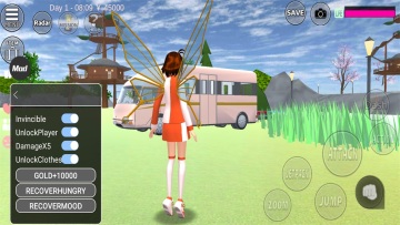 樱花校园模拟器全部衣服解锁版(SAKURA SchoolSimulator)截图3