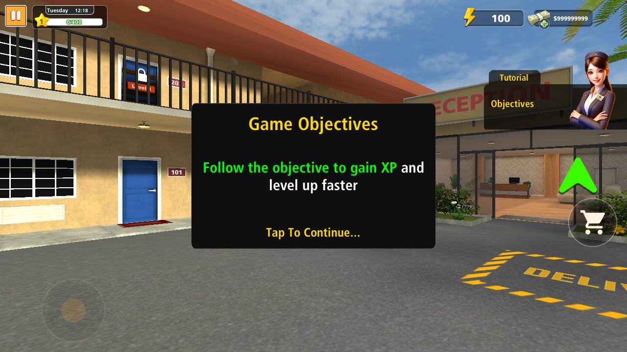 ùģ޽Ұ(Supermarket Motel Simulator 15)2.1.50׿ͼ2