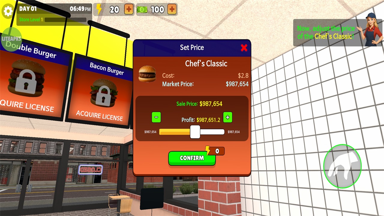 ģMOD˵°汾(My Burger House)