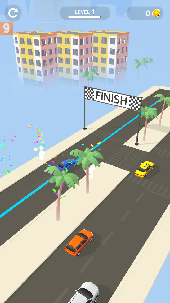 ֱ߾ٽͷ°(Line Race)1.9.2׿ͼ1
