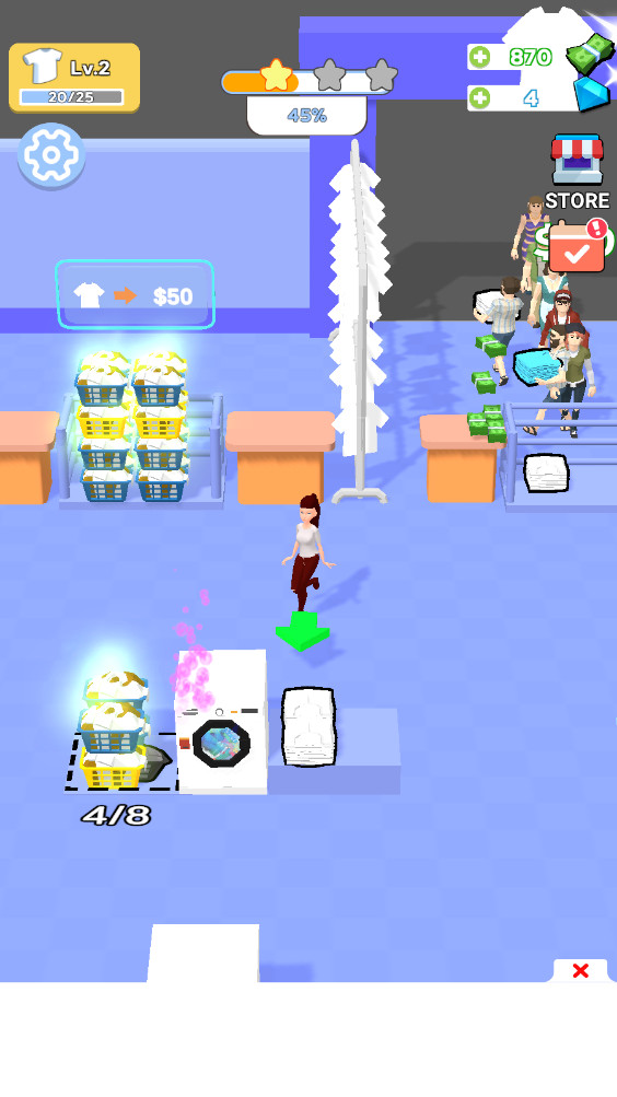ϴ´°(Laundry Tycoon)0.0.35׿ͼ1