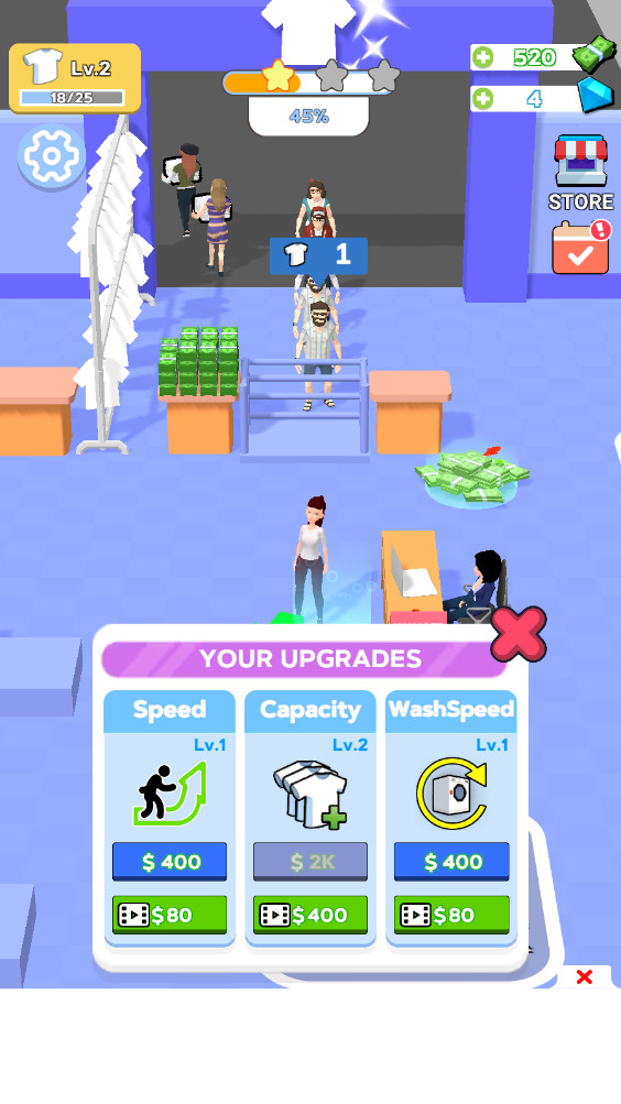 ϴ´°(Laundry Tycoon)0.0.35׿ͼ2