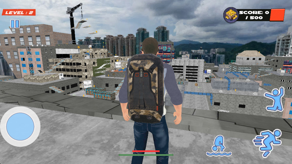 ܿݶ°(Going up 3D Rooftop Parkour)1.0׿ͼ2