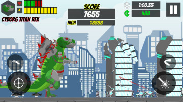 п񱩿°汾(Cyborg Titan Rex: City Rampage)ͼ2