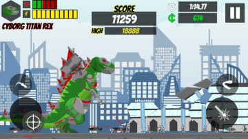 п񱩿°汾(Cyborg Titan Rex: City Rampage)ͼ1