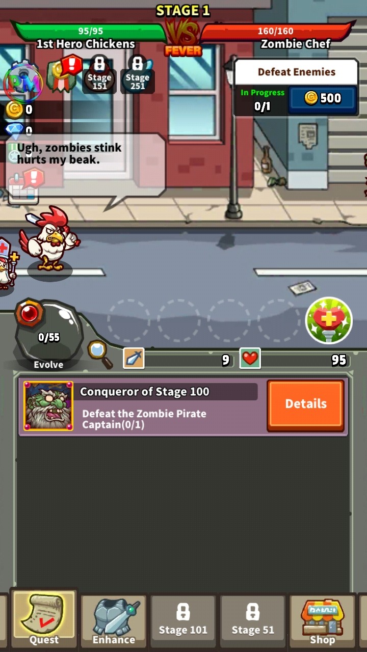 Сvsʬò˵(Chicken Vs Zombies)