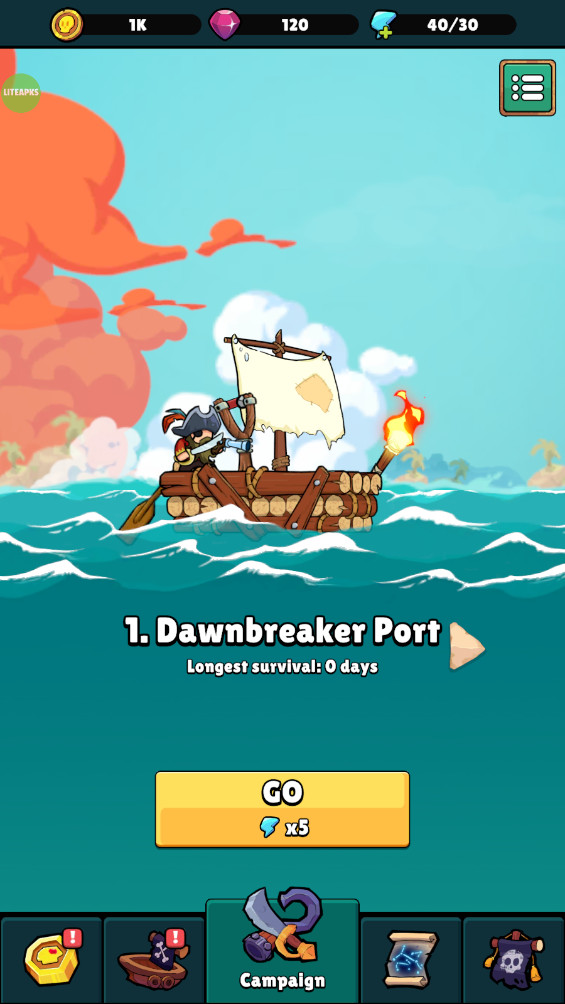 °汾(Pirate King: Tap Idle RPG)0.1.76ٷͼ2