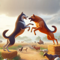 ģ3DϷ°(Dog Fighting Simulator 3D Game)