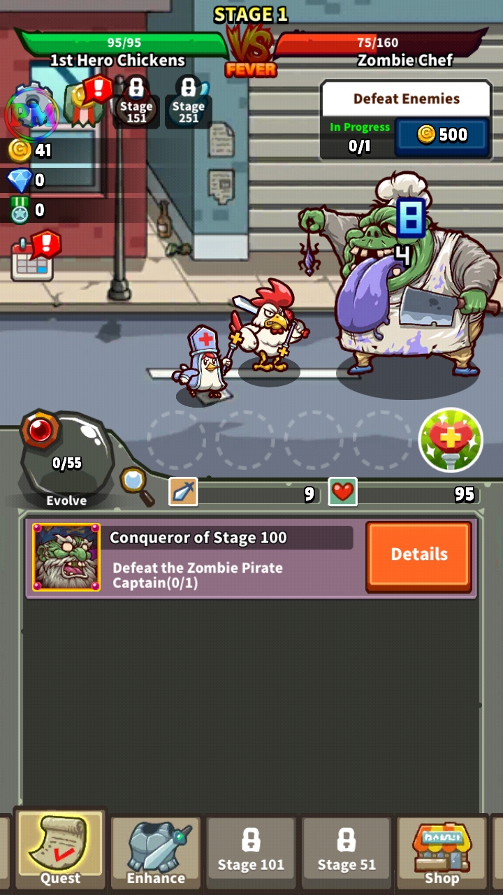 Сvsʬò˵(Chicken Vs Zombies)1.55׿ͼ4