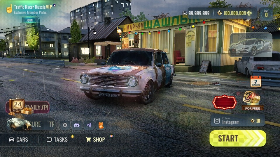 ˹޽°(Russian Village Traffic Racer)