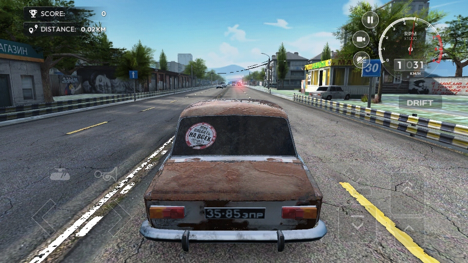 ˹޽°(Russian Village Traffic Racer)0.3.4׿ͼ1