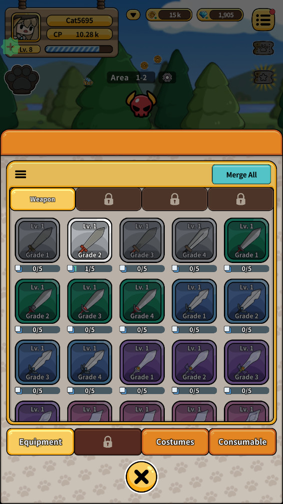 èè˵°(Cat Legends - Idle RPG)1.1.25׿ͼ0