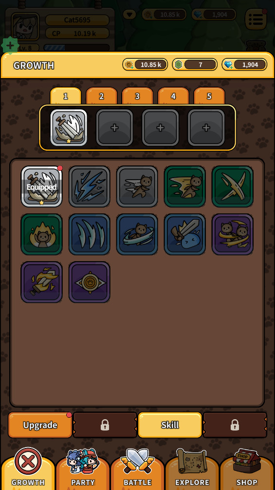 èè˵°(Cat Legends - Idle RPG)1.1.25׿ͼ3